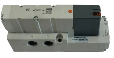 NEW SMC VQ4101-51 SOLENOID VALVE W/VQ4101-51-03T VQ410151