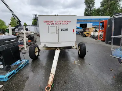 Trailer w/ Fuel Tank + Wash Cabinet & Pump