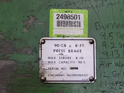 USED 1982 CINCINNATI 90CB X 8