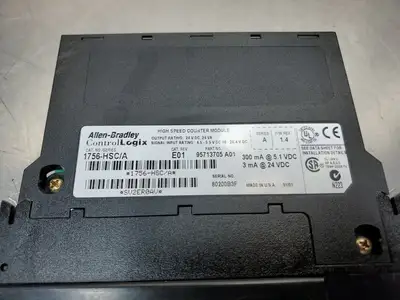 USED Allen-Bradley 1756-HSC/A CAT Rev. E01 F/W Rev. 1.4