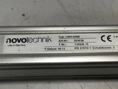 USED NOVOTECHNIK LWH0450