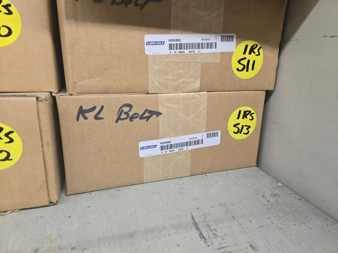 (1) Cog Belt for KL Grinding Machine (In Box, Never Used)