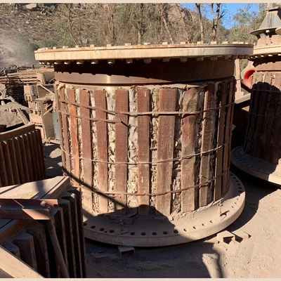BML Minerals 15ft Dia. x 20ft Long Ball Mill