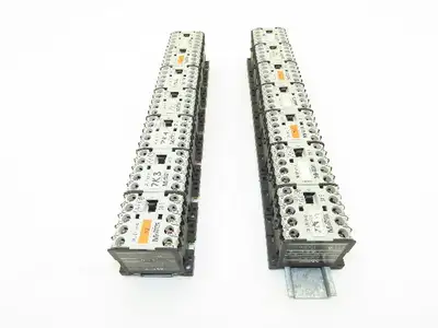Moeller DIL ER-31-G Contactor 24VDC Coil 10A 600V 4-Pole 3NO 1NC Lot Of 14