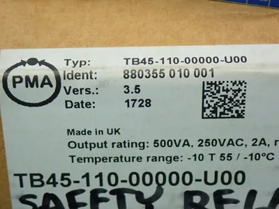 NEW PMA TB4511000000U00