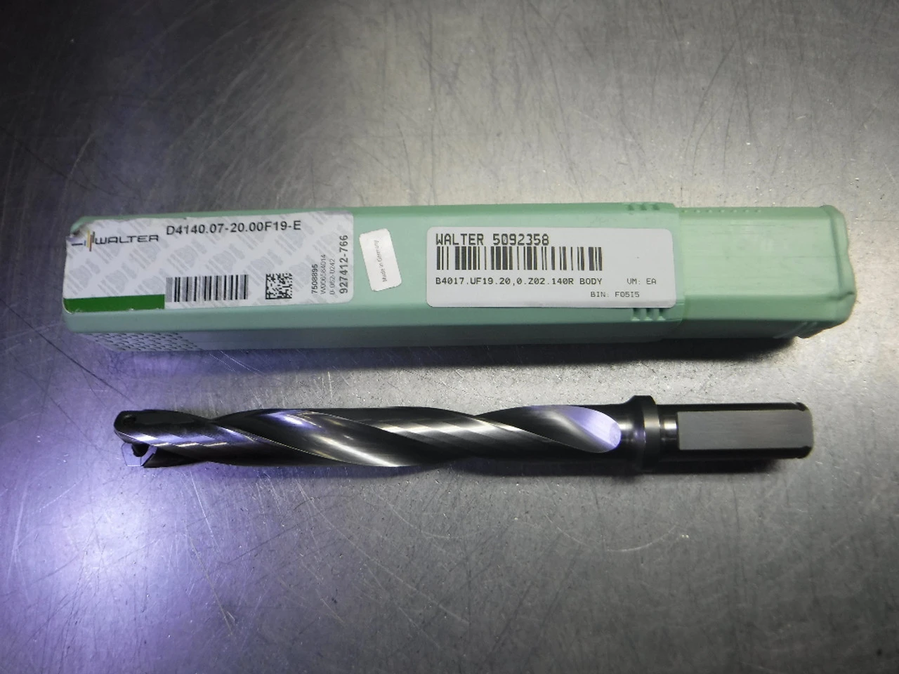 Walter 20mm Coolant Thru Indexable Drill D4140.07-20.00F19-E (LOC3351)