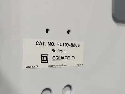 USED SQUARE D MODEL 6
