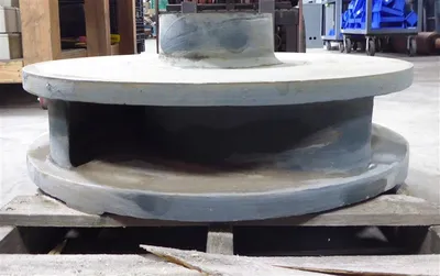 30" 28 PCT Chrome 4 Vane Impeller for Townley 10-JLS-33-SD Slurry Pump Surplus