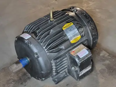 7.5 hp, 575 volts, 1760 rpm, D132S Electric Motor