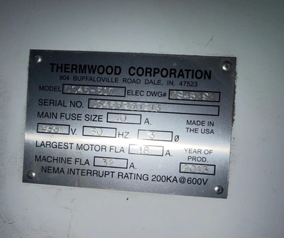 2013 THERMWOOD CS 45-510 Used 3 Axis CNC Routers | PlastiMach Corp (7)