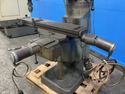 Bridgeport 42” X 9” Vertical Mill