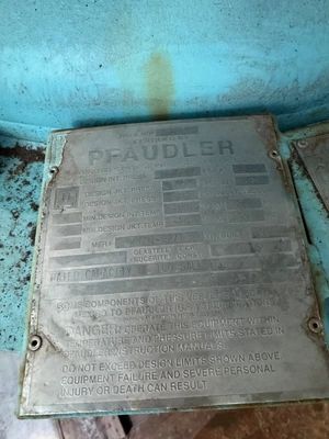 1991 PFAUDLER 100 GALLON Glass Lined Reactors | Perry Equipment (6)