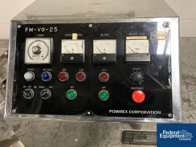 USED Powrex 25 Liter Powrex High Shear Mixer, S/S, Model FM-VG-25