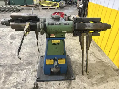 2,000 LBS X 12" LITTELL MODEL #20-12 DOUBLE END PULL OFF UNCOILER COIL REEL: STOCK #23712