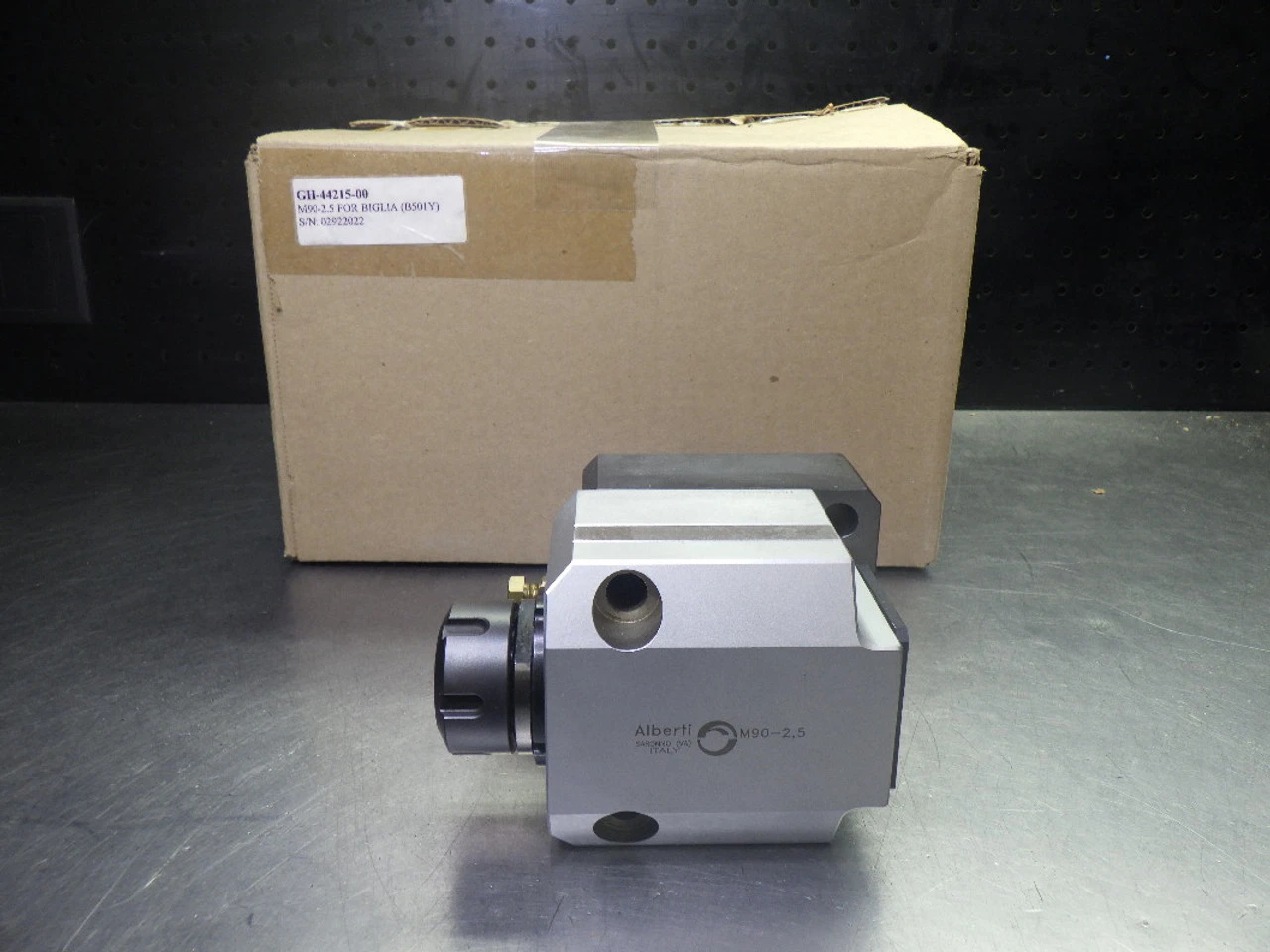 Alberti BMT55 ER25 Right angle Head For Biglia (B501Y) Machine M90-2.5 (LOC1175B)
