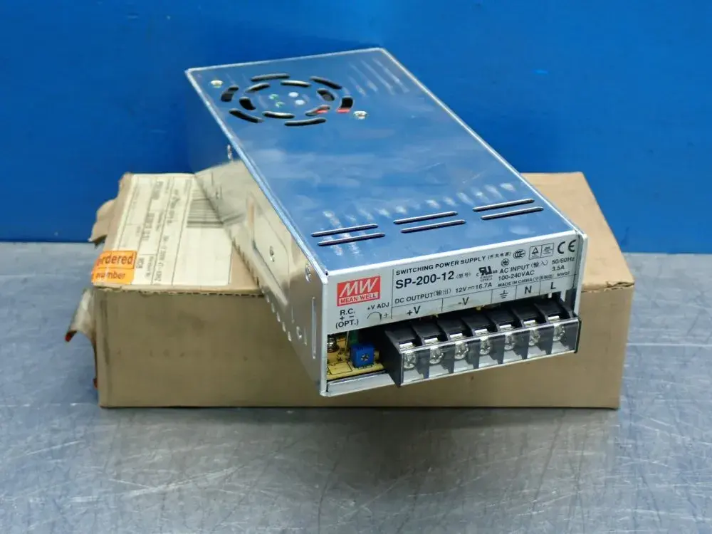 New | in-Stock MEANWELL SP20012 Single Output Power Supplies Ohio US | HGR 24 #904484