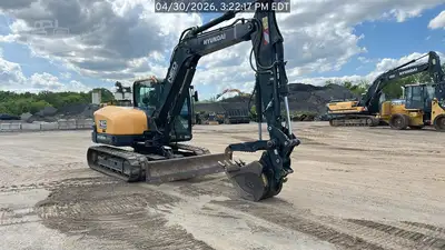 Used 2024 HYUNDAI HX85A Crawler Excavators South Carolina US | National Equipment Dealers #1422369