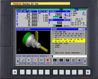 EXPAND MACHINERY GTD-44F 2-Axis CNC Lathes | Hillary Machinery LLC (4)