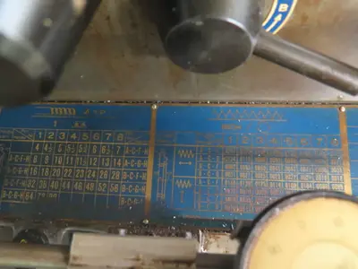 1997 HWACHEON HL-18 LATHES, ENGINE | Wheeler Machinery Sales (15)