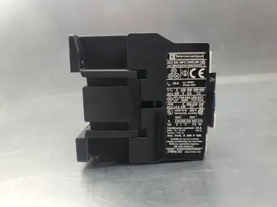 Telemecanique LC1 D12004 Contactor, 220-230V, 25A. 4E-1