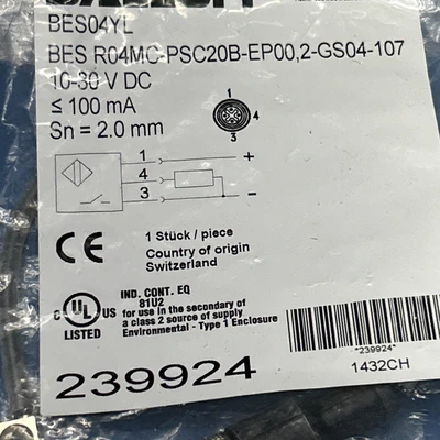 NEW Balluff Balluff BES04YL