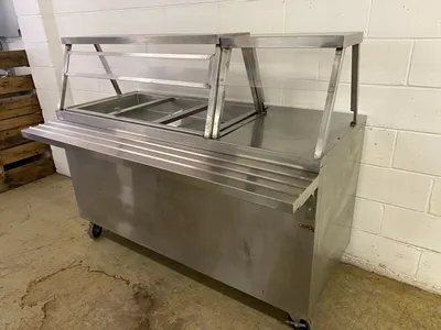 152-0381 Atlas Self Contained Cold Food Salad Bar Buffet