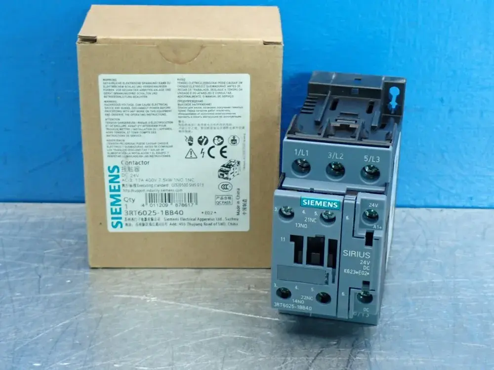 NEW SIEMENS 3RT60251BB40