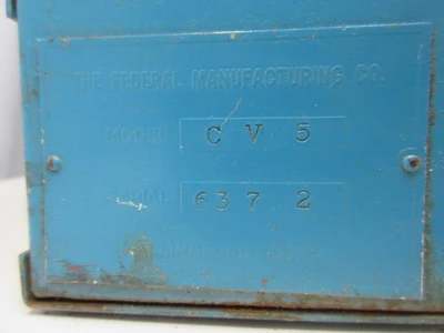 Used FEDERAL MANUFACTURING _UNKNOWN_ Test Equipment - Other | OCO Industrial #1627924