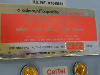 Used CALMOUNT KIM43022X-3 Capacitors Michigan US | Ideal Machinery #1275187