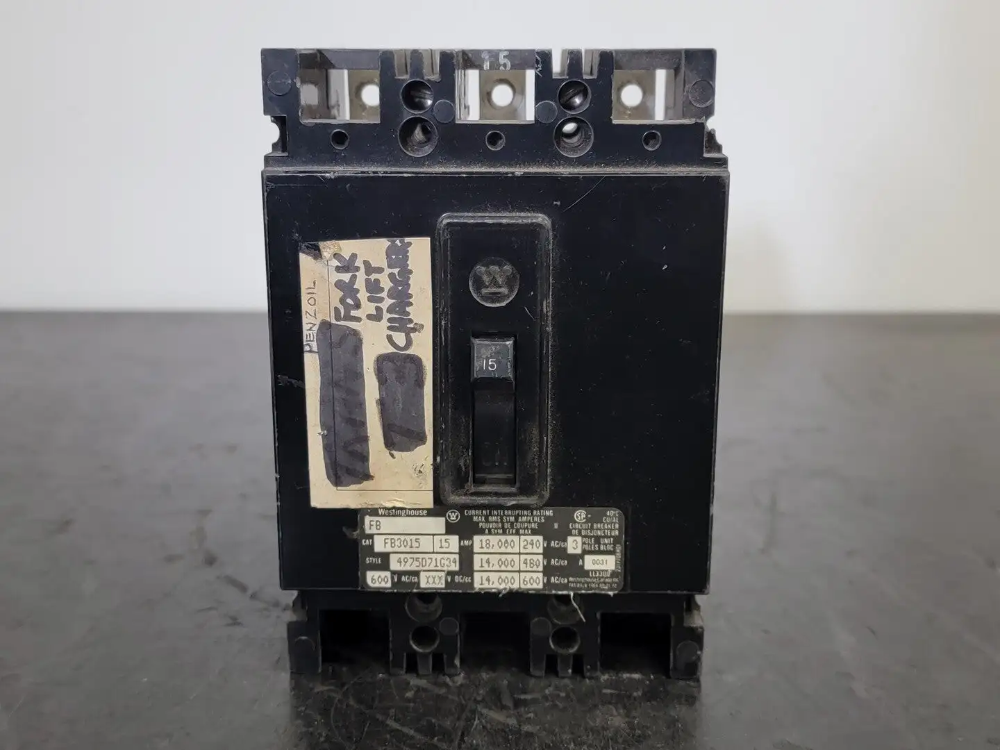 USED WESTINGHOUSE FB3015