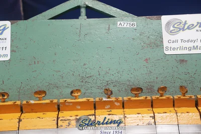 Used CHICAGO BPO-412-6 Box & Pan Brakes including Finger California US | Sterling Machinery Exchange #1467006