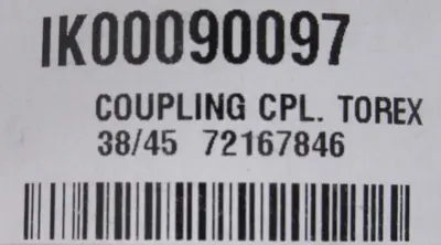 NEW DEMATIC IK00090097 COUPLING 72167846 TOREX 38/45M