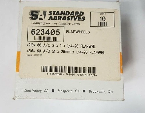 NEW Standard Abrasives Does Not Apply