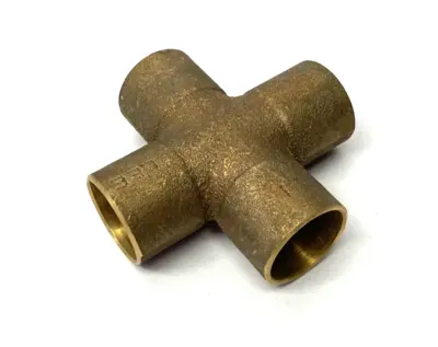 USED LEE 1-1/8" CROSS SOLDER ADAPTER FITTING
