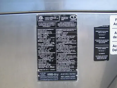 USED AIRD DRY CDH-R-126