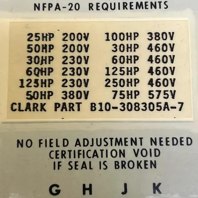 Used JOSLYN CLARK B10-308305A-7 Relays & Switches Ohio US | Surplus Asset Holdings #1247435