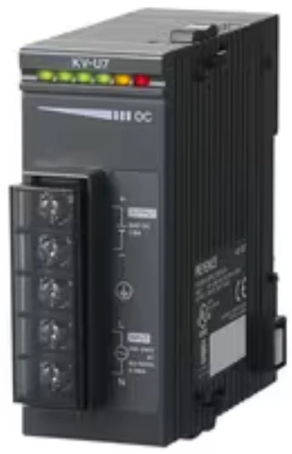Keyence KV-U7 AC Programmable Controller, AC Power Supply Unit [Refurbished]