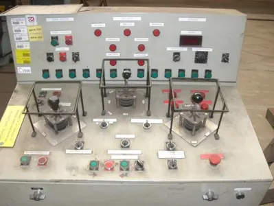 USED FAVRIN 100 TON PLATEROLL / DISH END FORMING
