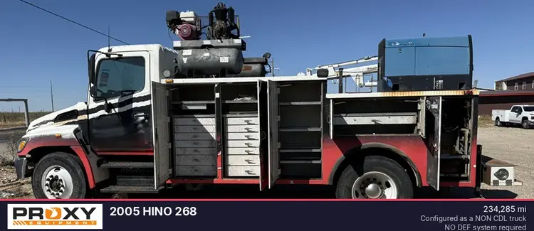 Used 2005 HINO 268 Fuel & Lube Trucks Texas US | Proxy Equipment #1385231