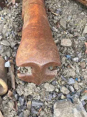Used AFTERMARKET 5-¼” X 21” CABLE TOOL CHISEL DRILL BIT Drills Pennsylvania US | East West Machinery & Drilling #1417260