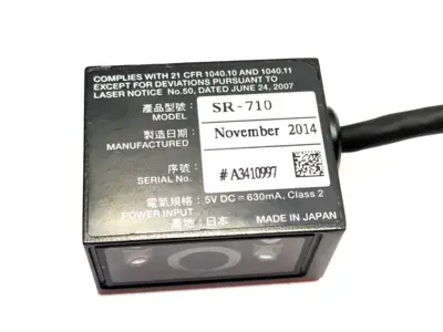 USED KEYENCE ULTRA-COMPACT, FIXED TYPE CODE READER