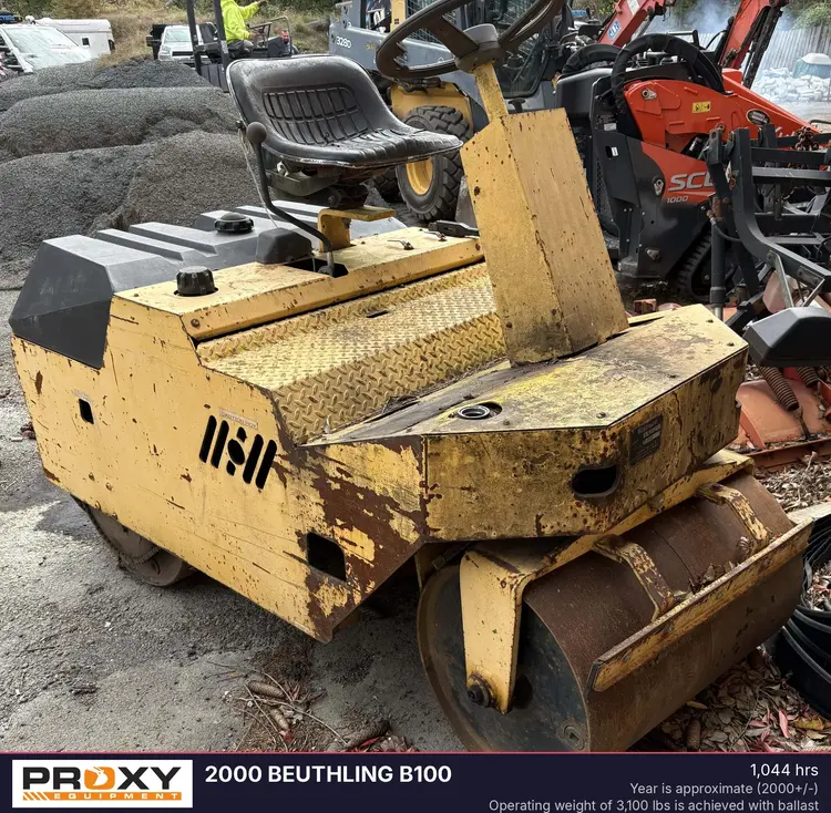 Used 2000 BEUTHLING B100 Single Drum Rollers New Jersey US | Proxy Equipment #1385318