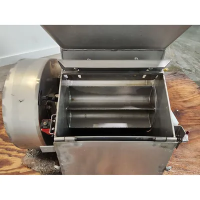 Used Key Technology Stainless Steel Rotary Feeder w/ Hopper