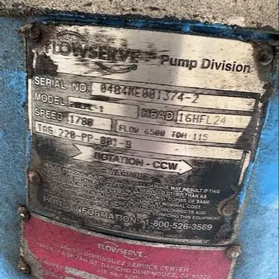 USED FLOWSERVE 20ELP-1