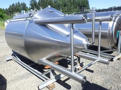 (4) Available - Used 20bbl/25hl Jacketed Conical Fermenters