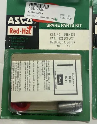 New | in-Stock ASCO 158933 Misc Electrical & Power Parts Ohio US | Surplus Asset Holdings #1237125