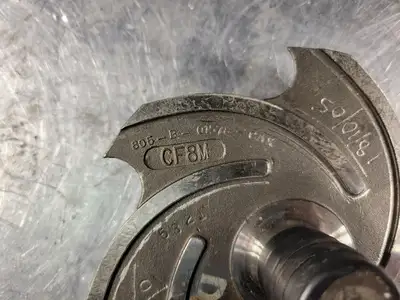 3/4" NPT, 5-Vane Stainless Pump Impeller 805-B-0157-CAX