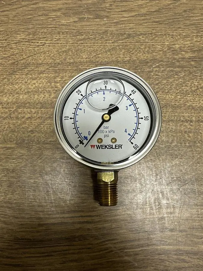New | in-Stock WEKSLER BY12YPE4LW Universal Pressure Meters Ohio US | Surplus Asset Holdings #1240334