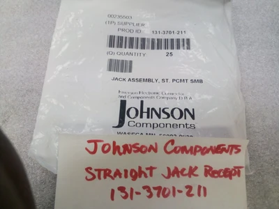 NEW Johnson Components 131-3701-211