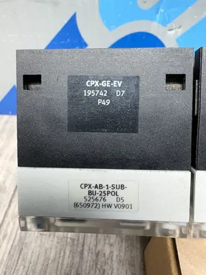 Festo CPX-AB-1-SUB-BU-25POL and CPX-GE-EV Electrical/PLC/Automation | ESS Industrial Equipment Sales (7)